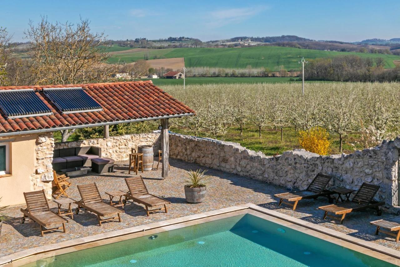 Bed and Breakfast Domaine De Rambeau Castelmoron-sur-Lot Zewnętrze zdjęcie