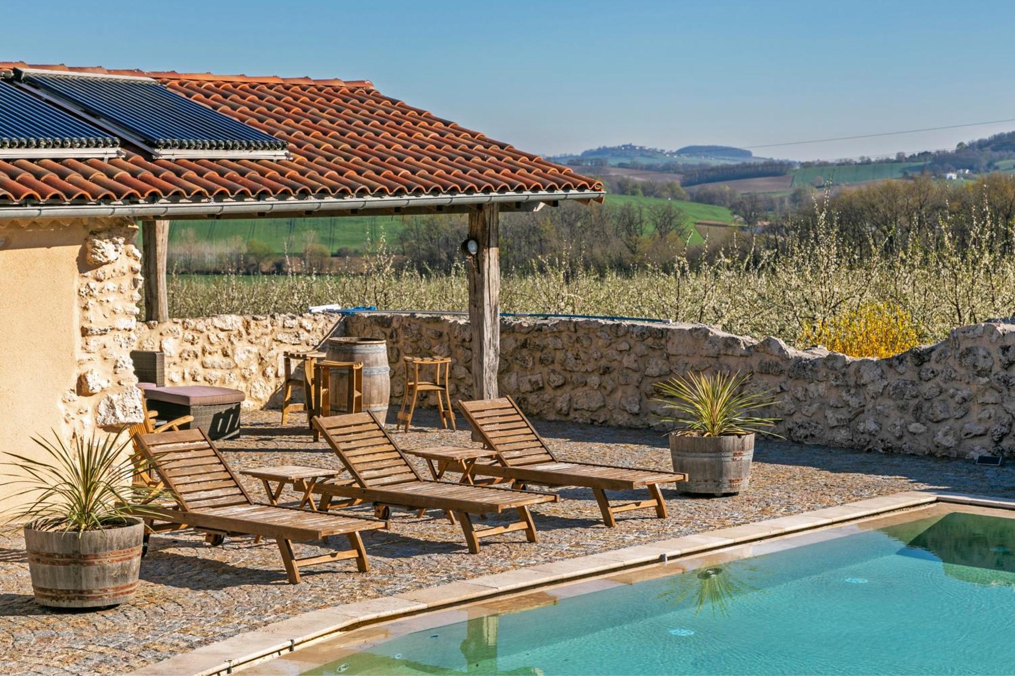 Bed and Breakfast Domaine De Rambeau Castelmoron-sur-Lot Zewnętrze zdjęcie